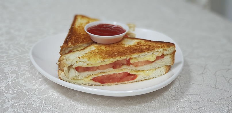 Tomato Cheese Toast Tomato Cheese Toast